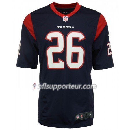 Maillot Homme Houston Texans Lamar Miller 26 Nike Bleu